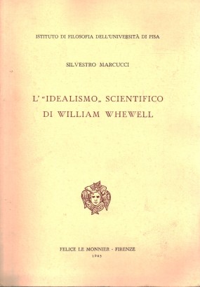L'idealismo scientifico di William Whewell