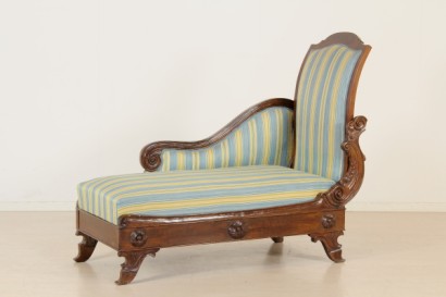 antiquités, chaises, Loir, Loir lérot, Italie ca 1850, Louis-Philippe, noyer, Loir Loir Lérot