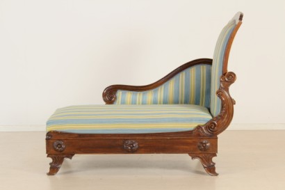 antiquités, chaises, Loir, Loir lérot, Italie ca 1850, Louis-Philippe, noyer, Loir Loir Lérot