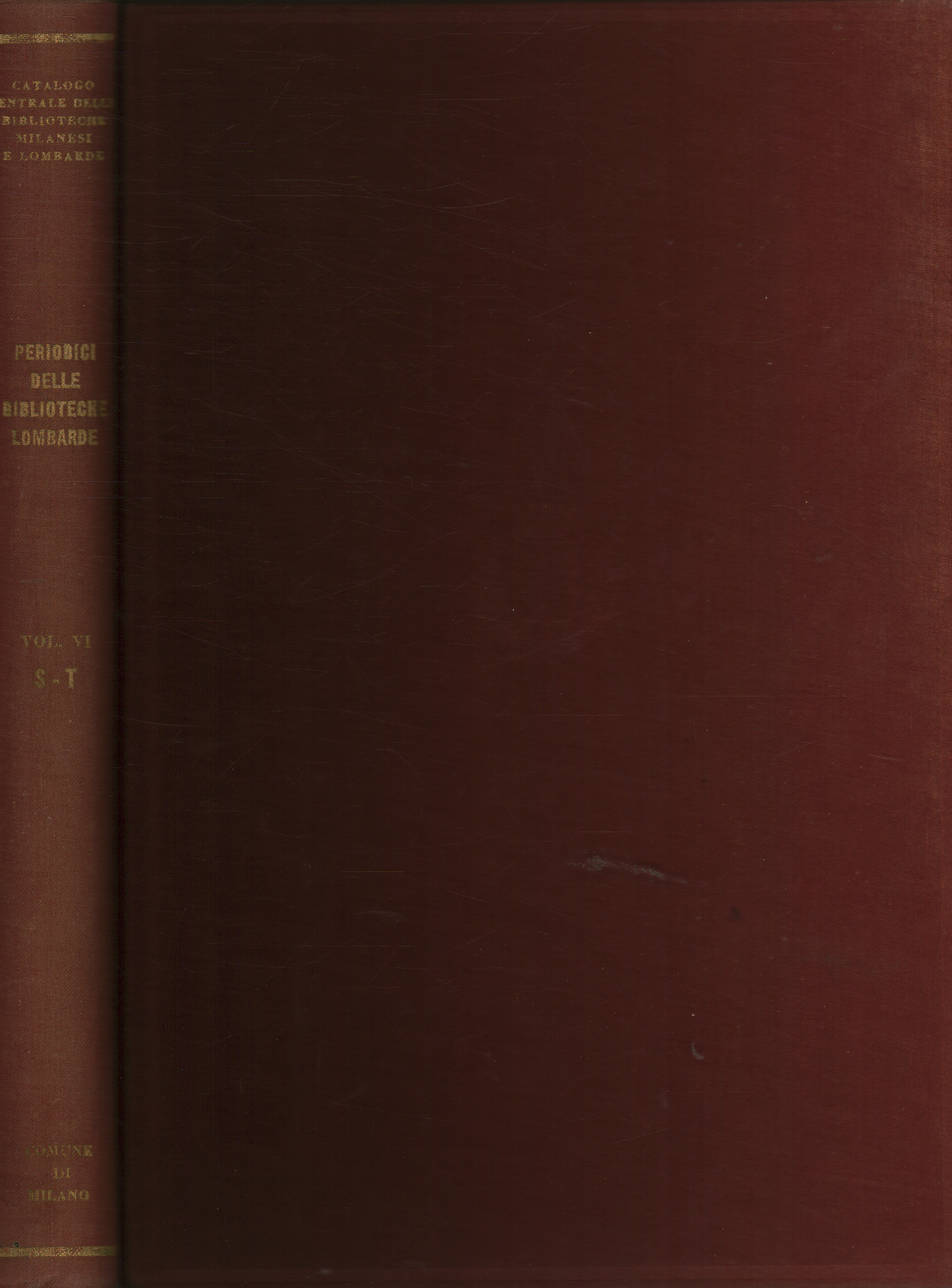 Catalog of periodicals of Lombard libraries., AA.VV