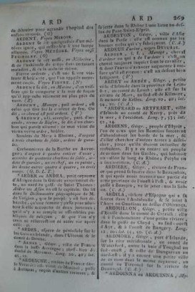 Encyclopédie ou Dictionnaire Raisonné des Sciences, Denis Diderot Jean-Baptiste D'Alembert