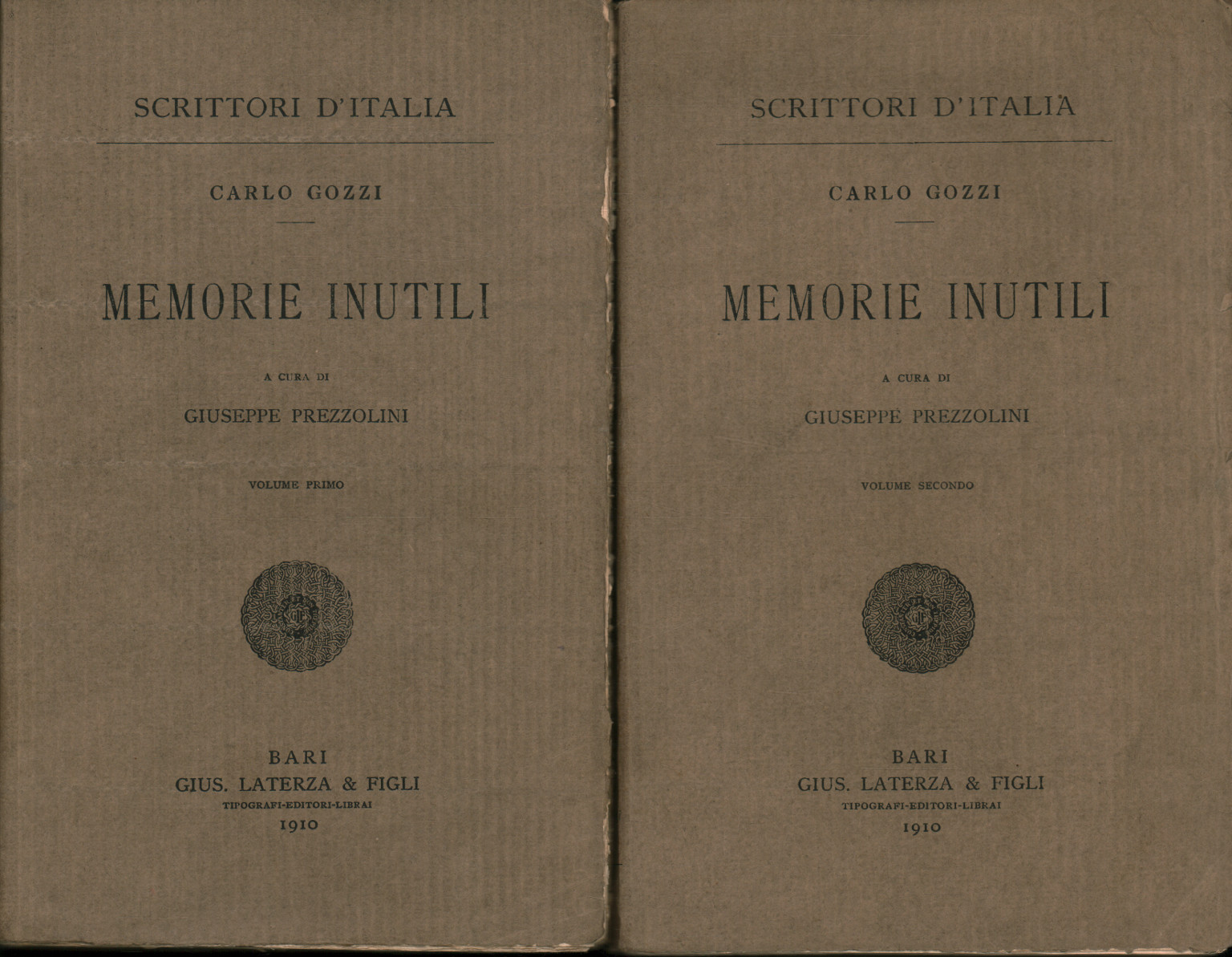 Nutzlose Erinnerungen (2 Bände), Carlo Gozzi