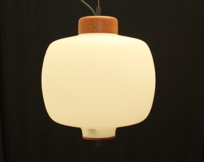 Lampadario Opalino