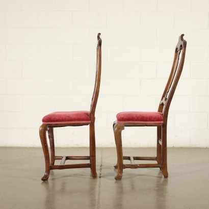 antigüedades, silla, sillas antiguas, silla antigua, silla italiana antigua, silla antigua, silla neoclásica, silla del siglo XIX, par de sillas