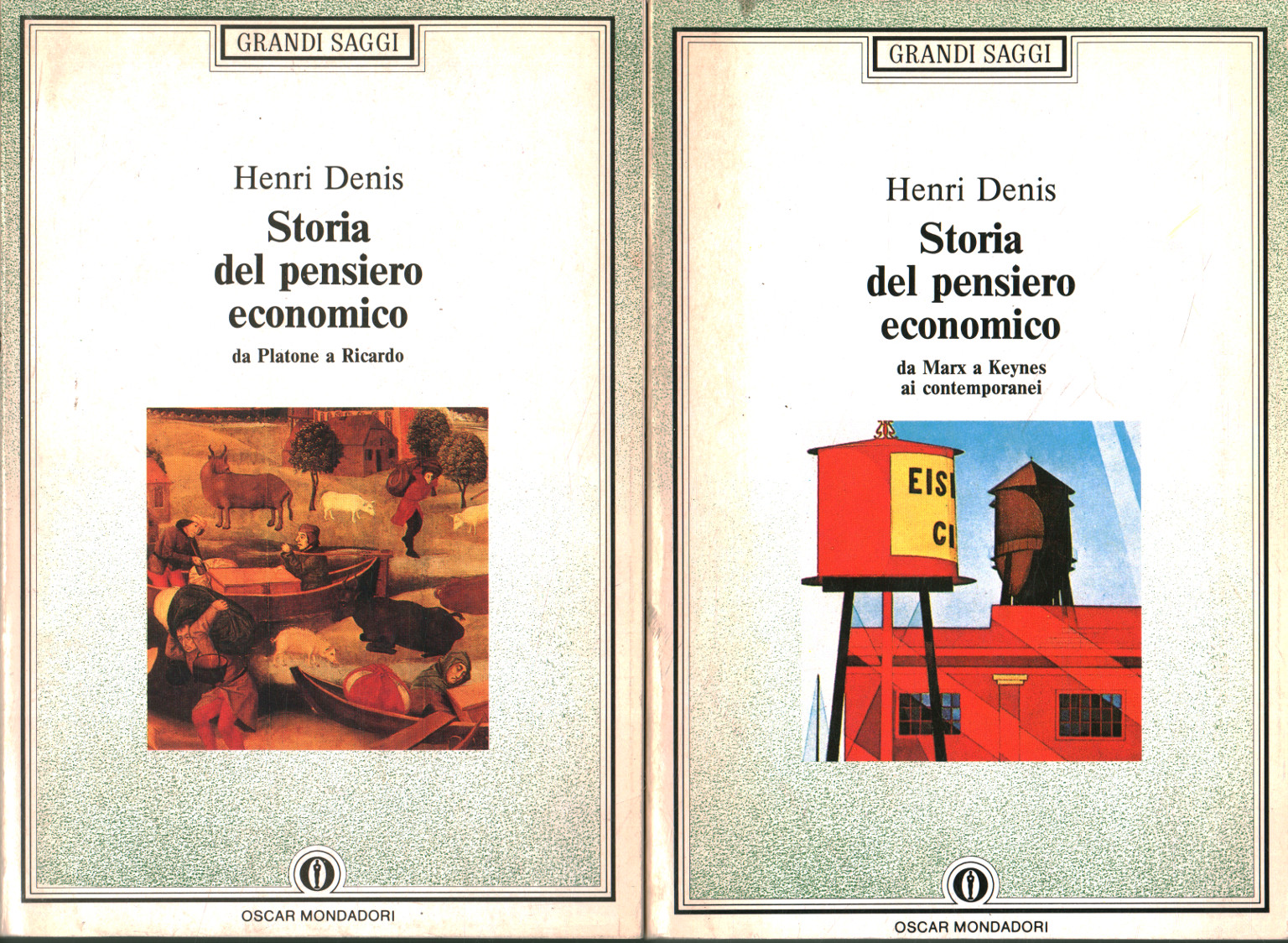 Historia del pensamiento económico (2 volúmenes)
