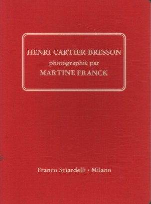 Henri Cartier-Bresson photogarphié par Martine Franck