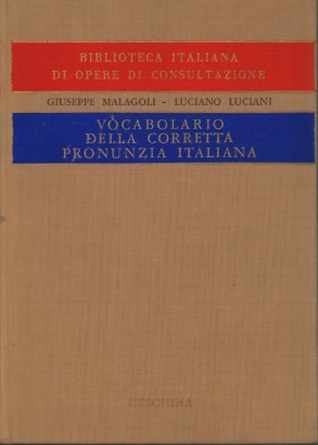 Vocabolario della corretta pronunzia italiana