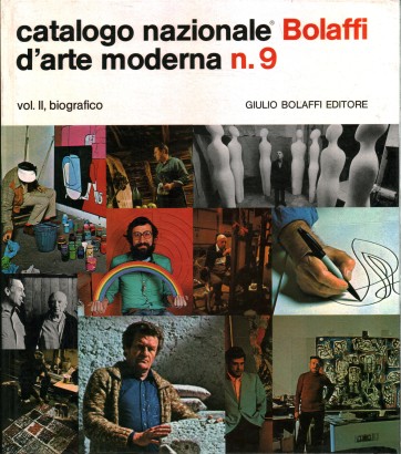 Catalogo nazionale Bolaffi d'Arte Moderna n.9 Volume II