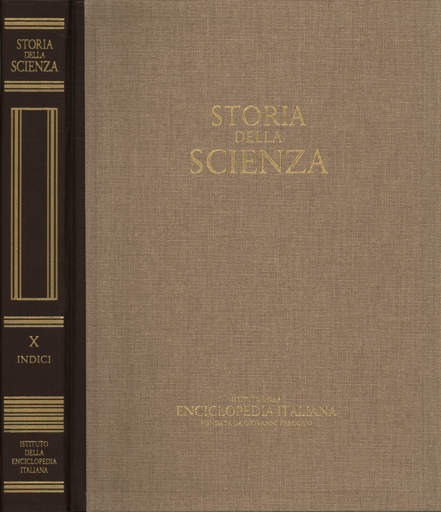 Storia della scienza Volume X. Indici,Storia della scienza. Indici (Volume X)