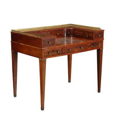 antigüedades, escritorio, escritorio antigüedades, escritorio antiguo, escritorio italiano antiguo, escritorio antiguo, escritorio neoclásico, escritorio del siglo XIX, Carlton House Desk