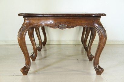 Bottega del 900, estilo barroco, mesa de sofá, mesa de café, sala de estar, mesa, mesa barroco tardío 900, 900, mesa de sofá 900