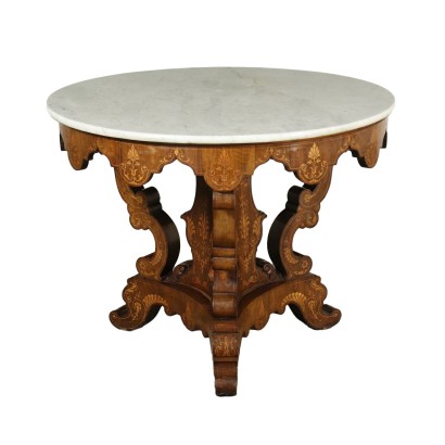 Table Charles X Noyer Italie XIX Siècle