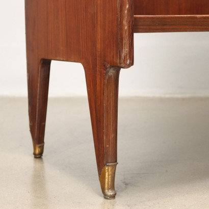 Bar Cabinet Veneered Wood Brass Maple Italy 1950s