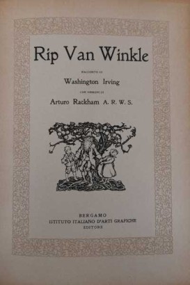 Rip Van Winkle cuento de Washington
