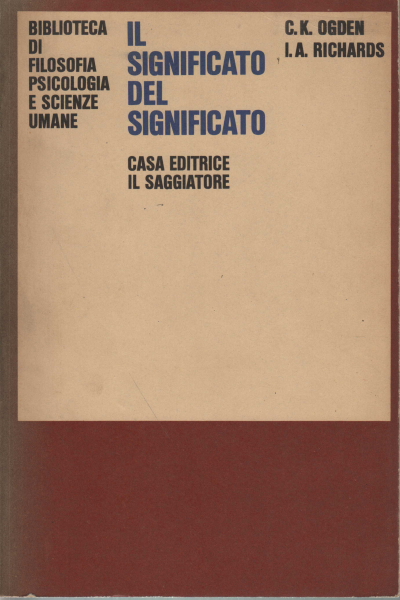 Il significato del significato