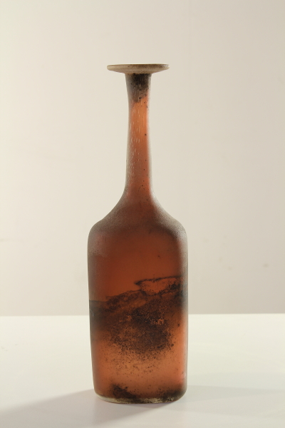 Bottiglia in vetro di Murano