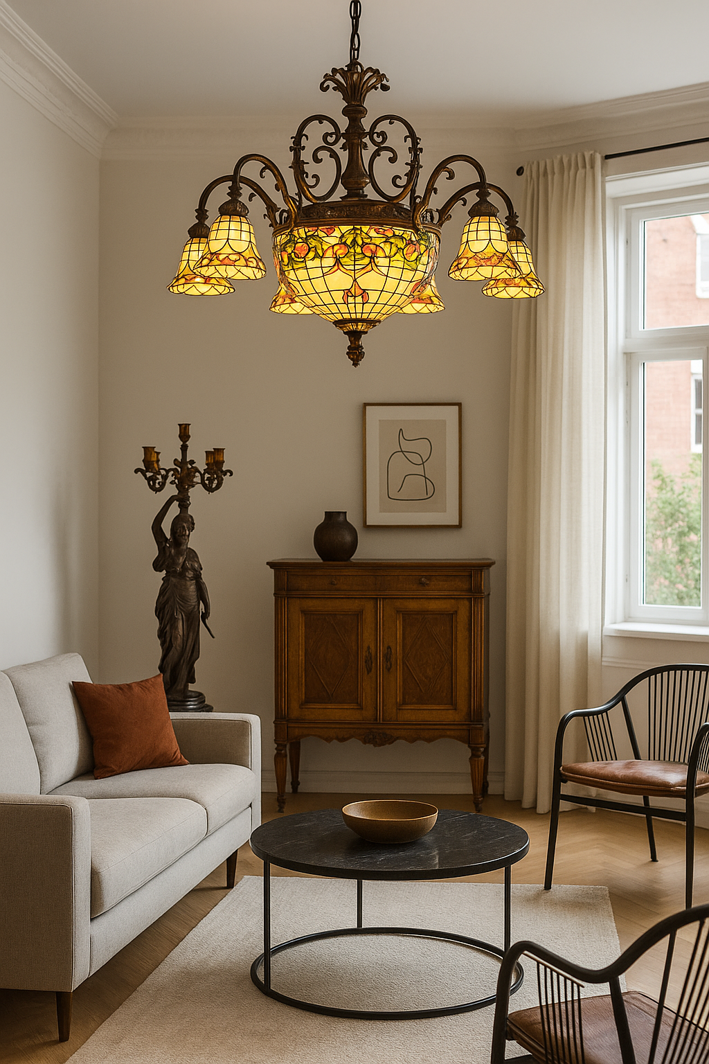 lampadari liberty antichi