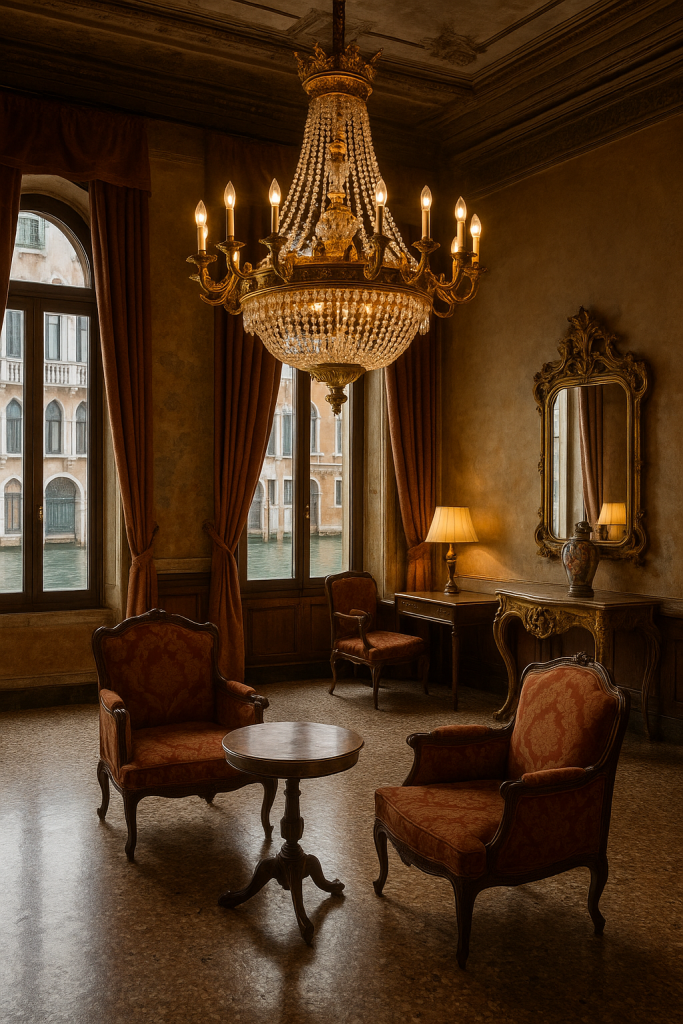 lampadario impero antico