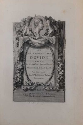 Les Metamorphoses d'Ovide en Latin et en François De la Traduction de M. l'Abbé Banier, de l'Académie Royale des Inscriptions et Belles- Lettres avec des éxplications historiques | Publio Ovidio Nasone usato Narrativa Classici Greci e Latini Les Metamorphoses d'Ovide en La