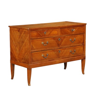 Dresser Neoclassical Rosewood and Cherry Italy XVIII-XIX Century