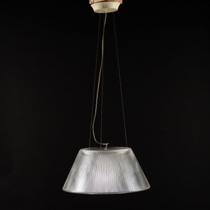 Plafonnier Romeo Moon Suspension 2 P. Starck Verre Italie Années 90