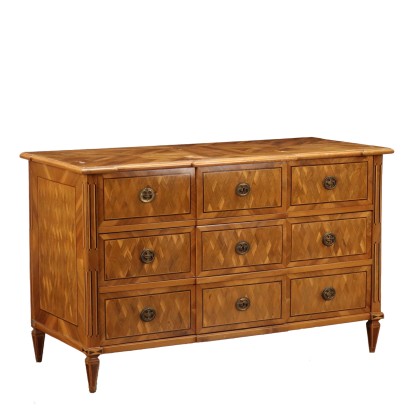 Chest of Drawers Neo-Classical Walnut Germany XVIII Century