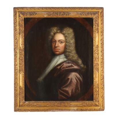 Dipinto con Ritratto di Gentiluomo