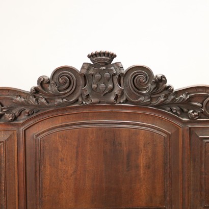 Paire de Bancs Anciens Néo-Renaissance Bois Italie XIXe Siècle