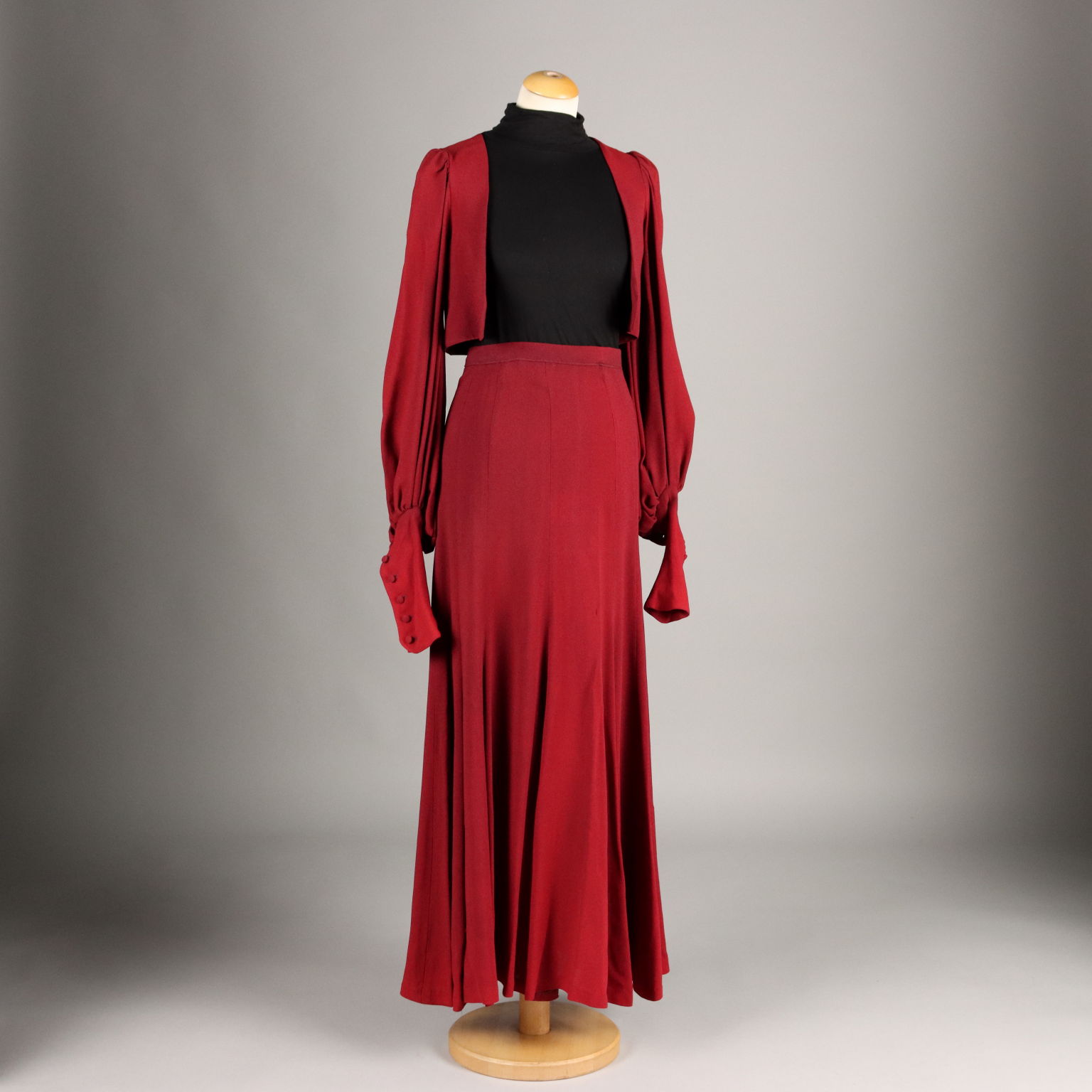 Biba hotsell burgundy dress