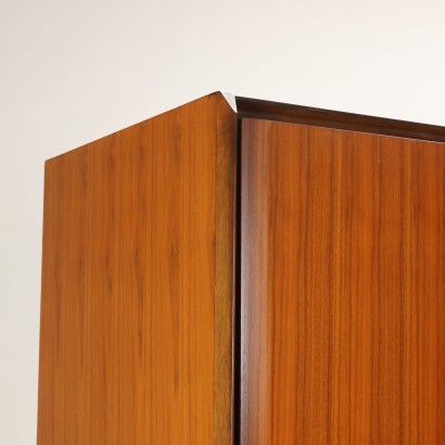 Wardrobe Teak Veneer Italy 1960s