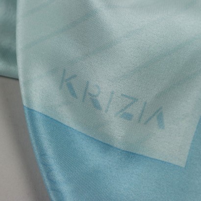 Vintage Krizia Scarf Silk Italy 1980s-1990s