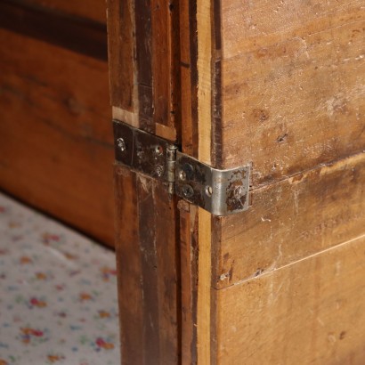 Ancient Cupboard Walnut Burl Italy XX Century