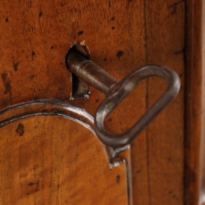 Ancient Cupboard Walnut Burl Italy XX Century