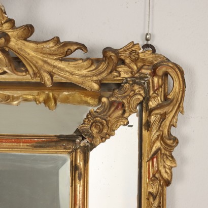 antiques, mirror, mirror antiques, antique mirror, antique Italian mirror, antique mirror, neoclassical mirror, 19th century mirror - antiques, frame, antique frame, antique frame, antique Italian frame, antique frame, neoclassical frame, 19th century frame, Carved and Gilded Eclectic Frame