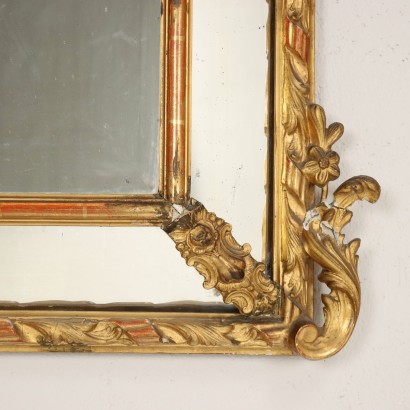 antiques, mirror, mirror antiques, antique mirror, antique Italian mirror, antique mirror, neoclassical mirror, 19th century mirror - antiques, frame, antique frame, antique frame, antique Italian frame, antique frame, neoclassical frame, 19th century frame, Carved and Gilded Eclectic Frame