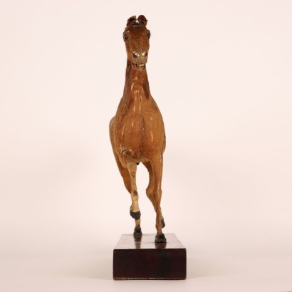 Horse Sculpture by H. Fratin Wood France 1818 ca.