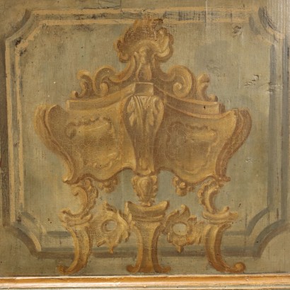 antiquariato, credenza, antiquariato credenza, credenza antica, credenza antica italiana, credenza di antiquariato, credenza neoclassica, credenza del 800,Grande Credenza in Legno Laccato