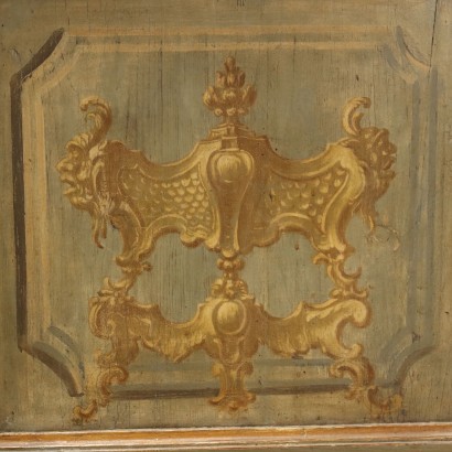 antiquariato, credenza, antiquariato credenza, credenza antica, credenza antica italiana, credenza di antiquariato, credenza neoclassica, credenza del 800,Grande Credenza in Legno Laccato