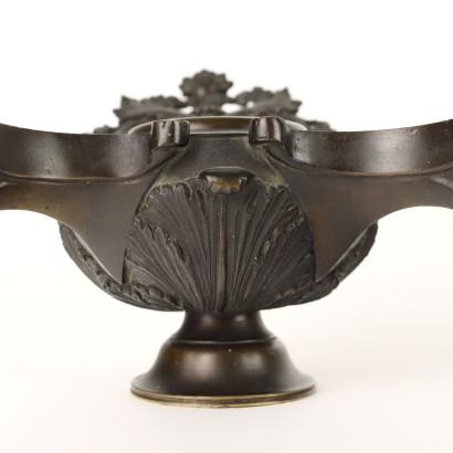 Lampe à Huile Bronze Italie XIXe Siècle