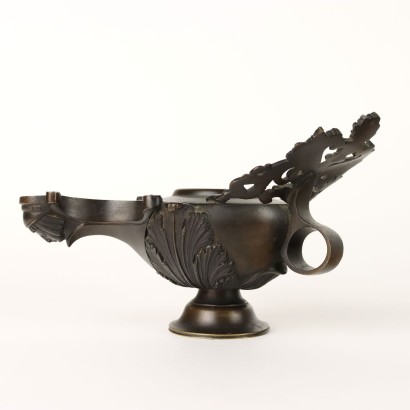 Lantern Bronze with Inkwell Italy XIX Century