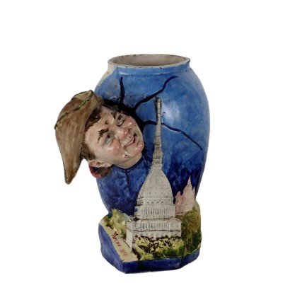 Vaso in Ceramica Smaltata