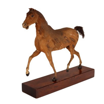 Sculpture Cheval par Henry Fratin Bois France 1818 ca.