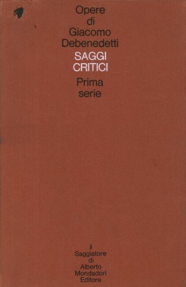 Saggi critici