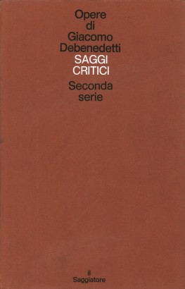 Saggi critici