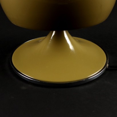 Lampe de Table Vintage en Aluminium Chromé des Années 1960-1970