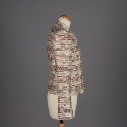 Vintage Jacke von Antonio Fusco aus Baumwolle Gr. 42 Italien