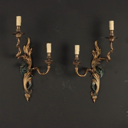 Paire d'Appliques Style Rococo
