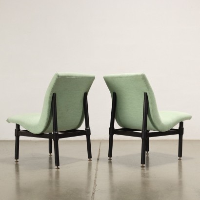 Pair of Armchairs Fabric Italy 1960s