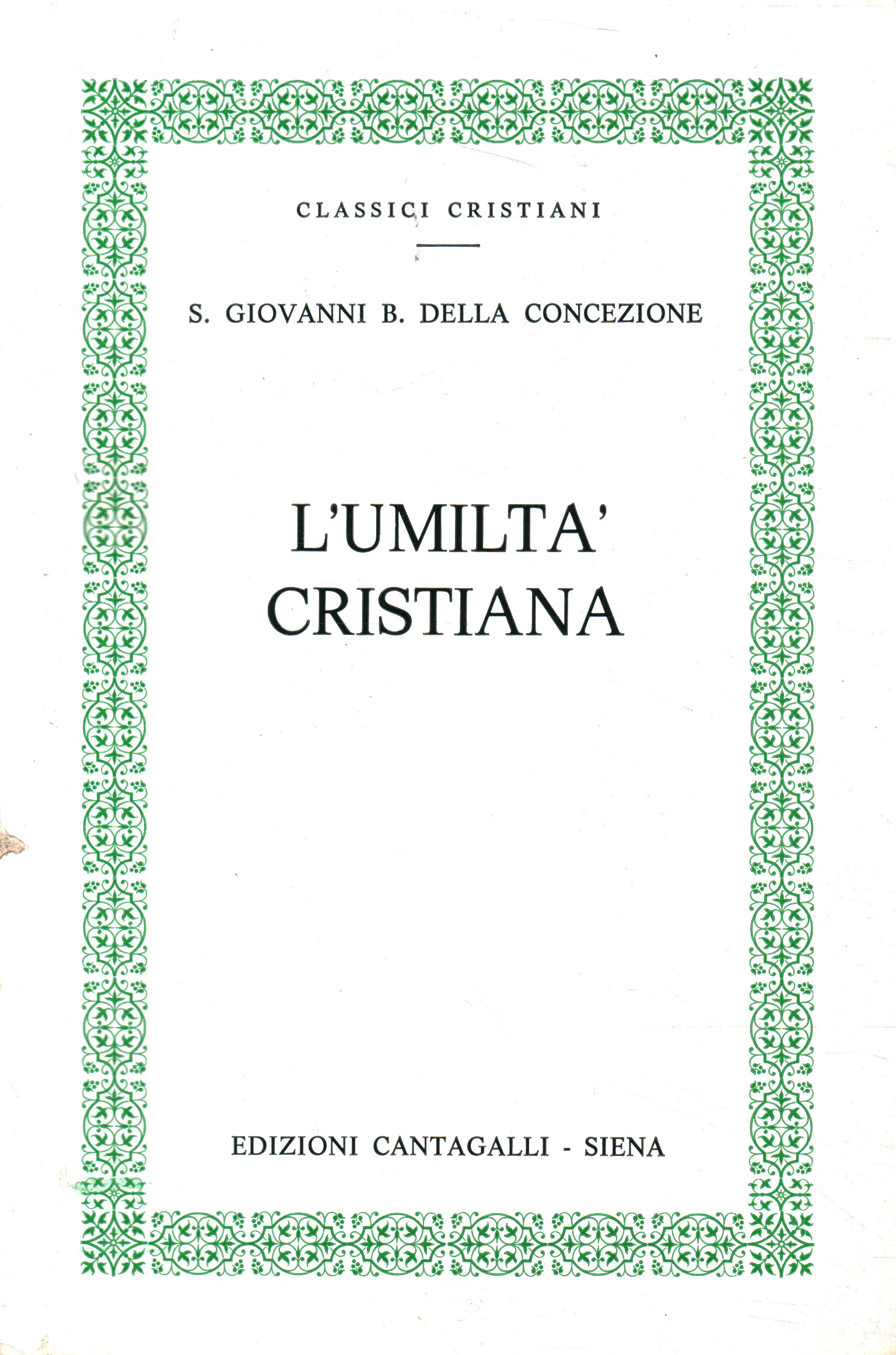 L'umilta cristiana