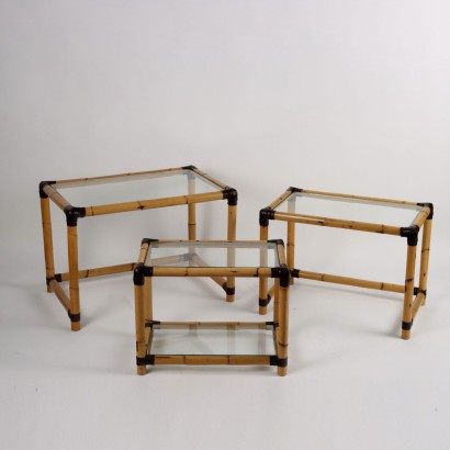 modernariato, modernariato di design, tavolino, tavolino modernariato, tavolino di modernariato, tavolino italiano, tavolino vintage, tavolino anni '60, tavolino design anni 60,Tris di Tavolini Anni 80 ,Arch. Fabrizio Smania,Arch. Fabrizio Smania,Arch. Fabrizio Smania,Arch. Fabrizio Smania,Arch. Fabrizio Smania